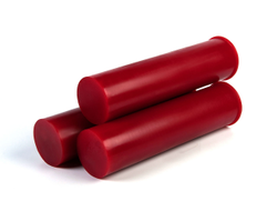 Полиуретан стержень Ф 100 мм (L~400 мм, ~3,9 кг, красный) Россия
