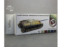 Pacific88: Набор акриловых красок AERO 3550 "Немецкая БТТ Второй мировой"