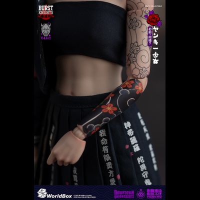ПРЕДЗАКАЗ - Японская школьница-якудза - Коллекционная фигурка 1/6 Yank? sh?jo (AT045) - Worldbox ?ЦЕНА: 25600 РУБ.?