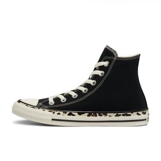 Кеды Converse Chuck Taylor All Star Edged Archive Leopard Print High Top черные высокие в Тюмени