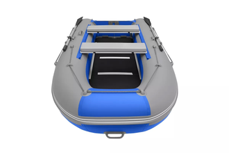 Моторная лодка ПВХ Hunter Keel 3000 Серый-Синий
