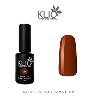 086 Гель-лак KLIO Professional Beauty Time, 8 мл