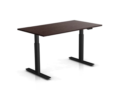 Стол Ergostol Optima для работы сидя-стоя с функцией запоминания положений высоты, рама черная