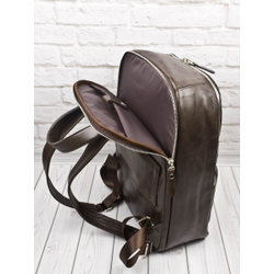 Женский кожаный рюкзак Vicenza Premium brown (арт. 
3105-52)