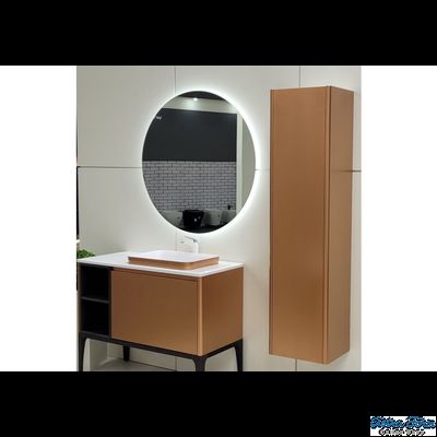 ШКАФ НИЖНИЙ КАПЕЛЛА 1100-500-2 СТОЛЕШНИЦА НАТУРАЛЬНЫЙ МРАМОР EMPERADOR DARK