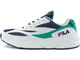 Кроссовки FILA V94M Бело-зеленые мужские (41-45)