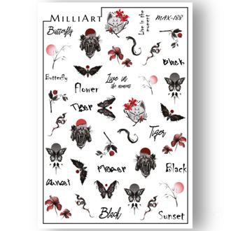 Слайдер-дизайн MilliArt Nails MAX-188