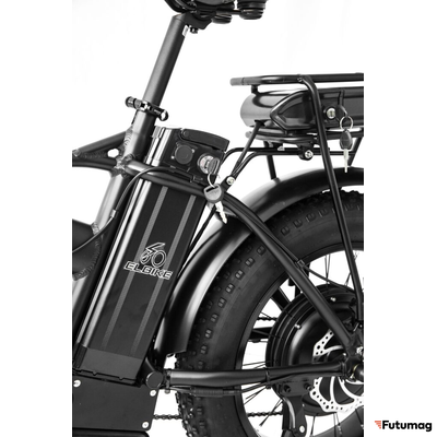 Электровелосипед Elbike Taiga 2 Twix 2000 синий