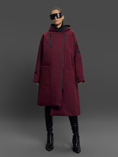 Плащ Train Бургунди