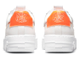 Air Force 1 Pixel ' White Orange вид сзади