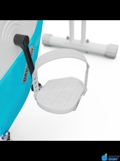 Велотренажер X-Bike DFC DavCreator, бело-голубой B02