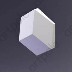 Гипсовая панель Cube-solo артикул E-0021