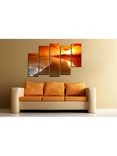 Модульная картина "Удивительный вечер"