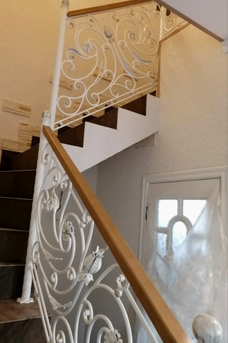 Лестничное ограждение -  Арт 036