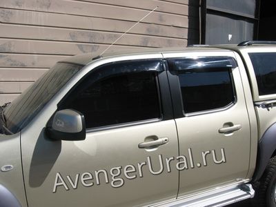 Дефлекторы боковых окон (ветровики)