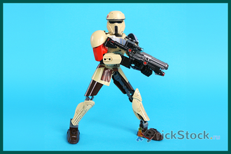 # 75523 Сборная Фигура «Штурмовик со Скарифа»  / “Scarif Stormtrooper” Buildable Action Figure