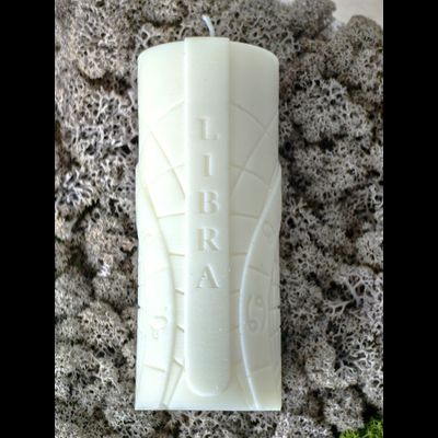 Свеча зодиакальная "Весы" стихия воздуха