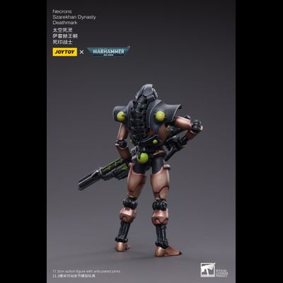 Дезмарки Некронов (Warhammer 40k) - КОЛЛЕКЦИОННАЯ ФИГУРКА 1/18 Necrons Szarekhan Dynasty Deathmark (JT4164) - JOYTOY