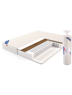 Матрас MyCloud, Деметра (Demetra), пружинный, мягкий, средней жесткости, скрученный, для дачи