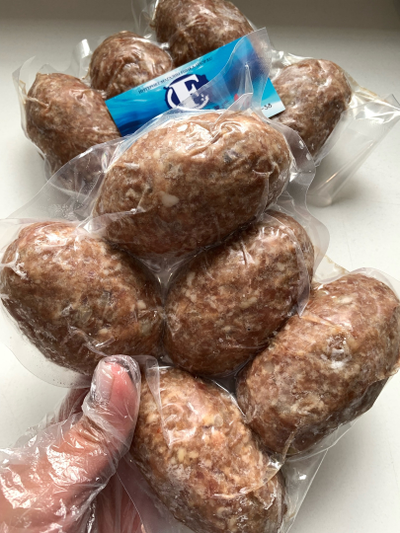 Зразы МЯСНЫЕ с сыром и чесноком.