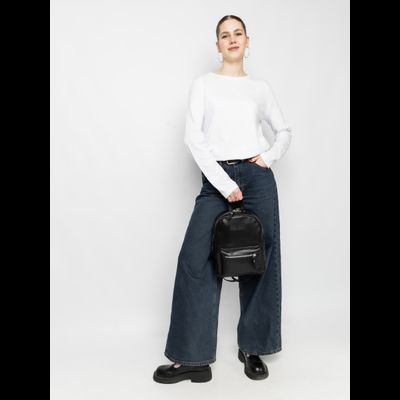 Женский кожаный рюкзак Anzolla black (арт. 3040-01)