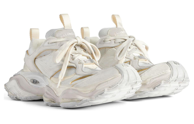 Кроссовки Balenciaga Cargo Sneaker Worn-Out Cream White