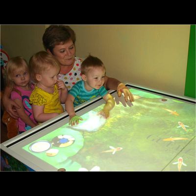 Интерактивная песочница Sandbox два в одном умный стол
