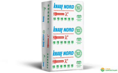 Утеплитель KNAUF NORD TS 033 1250х600х50 мм (12 шт; 0,45 куб.м.)