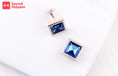 стальные запонки