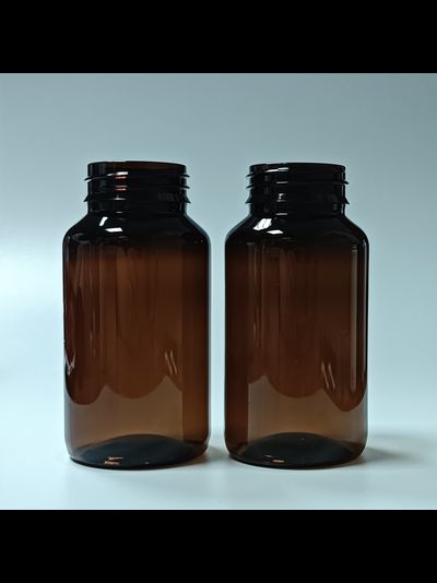 Банка ПЭТ 150мл, высокая, коричневая, арт.2209