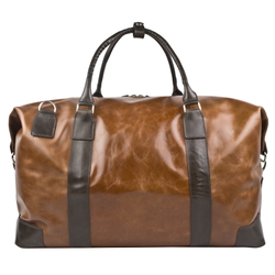 Кожаная дорожная сумка Fidenza Premium cog/brown (арт. 
4036-03)