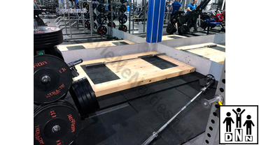 помост тяжелоатлетический тренировочный