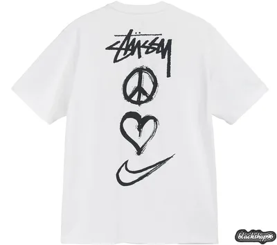 Футболка Stussy Heart White (S, M, L, XL)