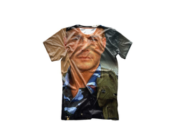 Футболка 3D Jean-Claude Van Damme, Жан-Клод Ван Дамм №8