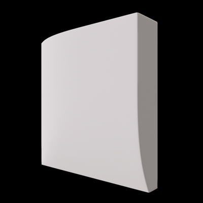 Гипсовая 3D панель "Четверть"