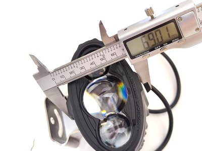 Билед модули Aozoom Y30-1 внешние (овальные), 12V, 34W/58W, универсальное крепление (комплект, 2шт)