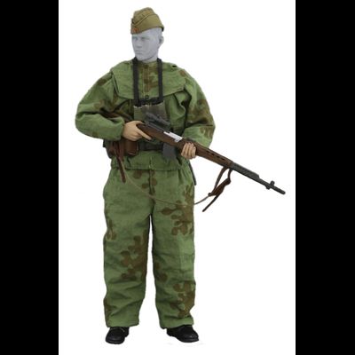 Советский снайпер с СВТ-40 - коллекционная фигурка 1/6 WWII The Soviets sniper suit AL10009 - Alert Line