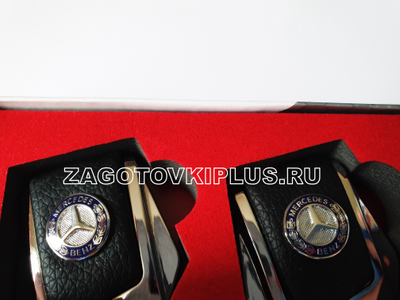 Заглушки ремня безопасности с логотипом MERCEDES (2шт)