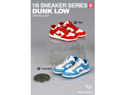 Кроссовки красные 1/6 (OS07A) -  Sneaker Series 3 - ONESIX-VERSE TOYS