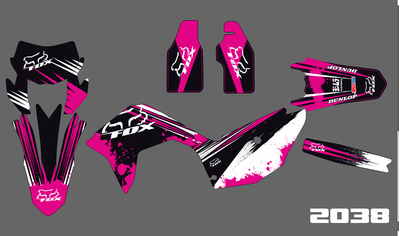 Наклейки Kayo T2 T4  250 2020 #2038