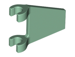 Flag 2 x 2 Trapezoid, Sand Green (44676 / 6155255)