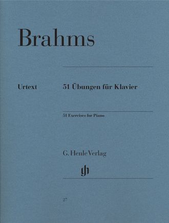 Brahms 51 Exercises for Piano