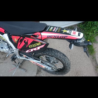 Наклейки Forsage, Baltmotors, Geon Dakar 450, Stels 450 Enduro, Asiawing LD450 LX450 NC250 Honda crf 450x, Rockstar #803