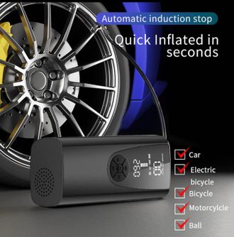 Автомобильный Аккумуляторный Компрессор Air Pump Оптом