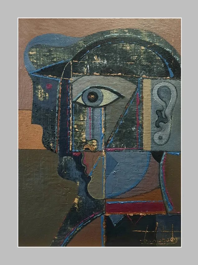 Абстрактный автопортрет. 2024. Холст, масло. 70х50 см. © Харабадзе Заза
Картина в наличии, продается
kharabadze@yandex.ru
+7 (921) 598 -86-13
