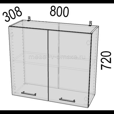 Шкаф кухонный Аляска А-80 (800)