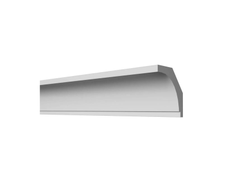 Потолочный плинтус DECOR-DIZAYN DD13, из дюрополимера, под покраску, ударопрочный, 2 метра