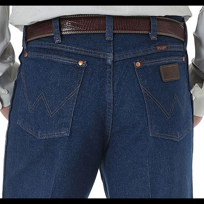 Джинсы 31MWZ Wrangler® Cowboy Cut® свободный крой [стираные]