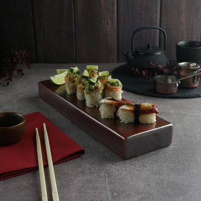 Блюдо прямоугольное 33*10 см h 4 см, фарфор