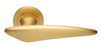 Дверные ручки Morelli Luxury BOLID OSA Цвет - Матовое золото